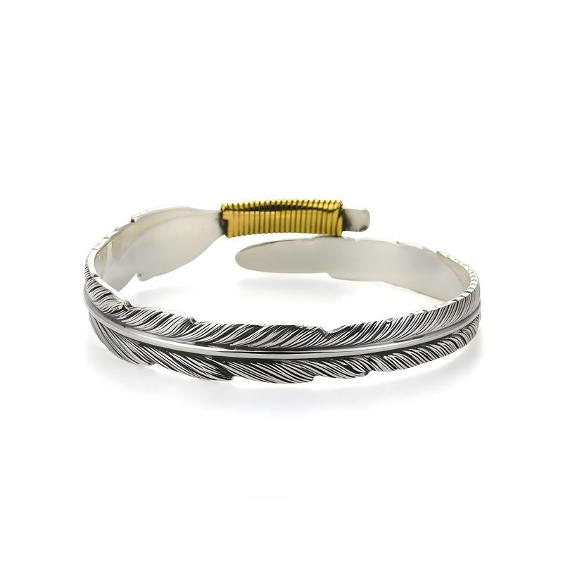 Taoist Ascension Auspicious 999 Fine Silver Consecrated Cuff Bracelet