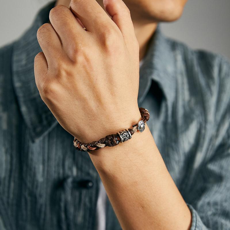 FlowOfChi Hong Fu Braided Bracelet | Taoist Consecrated Blessing & Good Fortune Bracelet