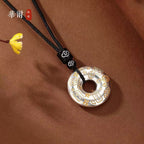 Sterling Silver Vintage Peace Pendant