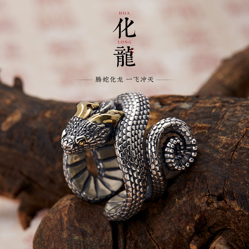Snake Ring Single Ring Vintage Jewelry