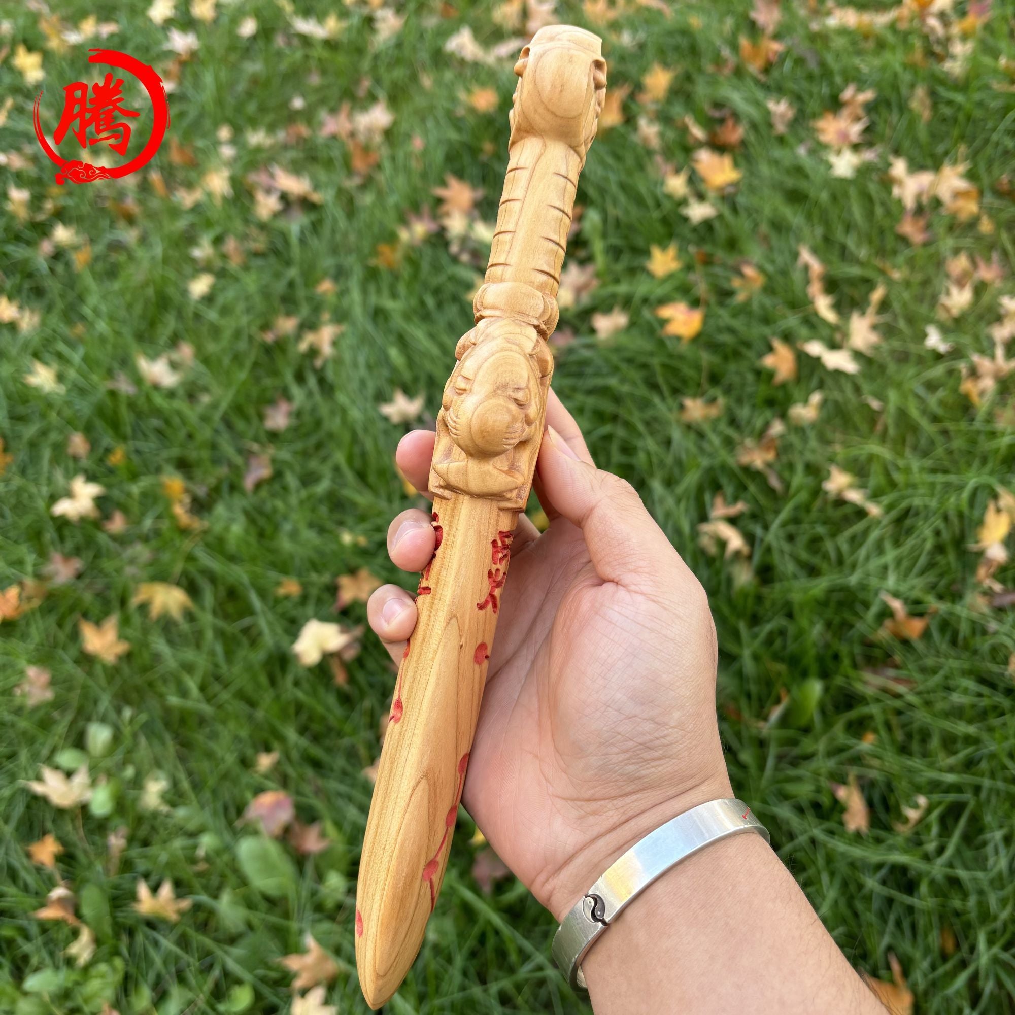Wild Mountain Peach Wood Sword Dragon-Tiger Celestial Master Sword