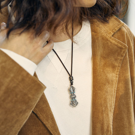 Taoist Thunder Magic Demon-Subduing Pestle Pendant