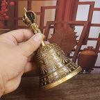 Brass Hand-Cranked Bell Copper Bell
