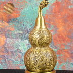 Rotating Brass Gourd Entryway Decorative Faucet Gourd