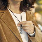 Six-Syllable Mantra Demon-Subduing Vajra Pendant for Fortune-Changing Necklace Jewelry