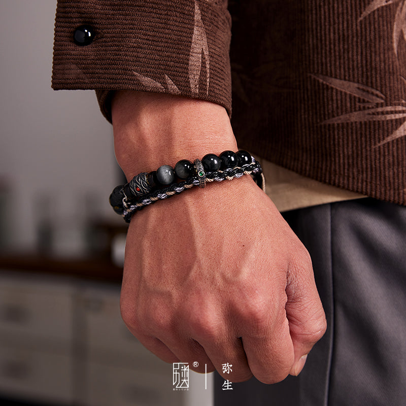 Lucky Buddha Bead Bracelet