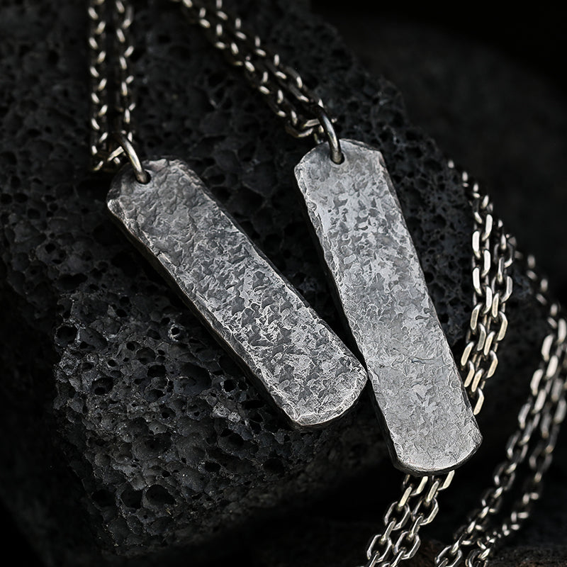 Sterling Silver Couple Necklace