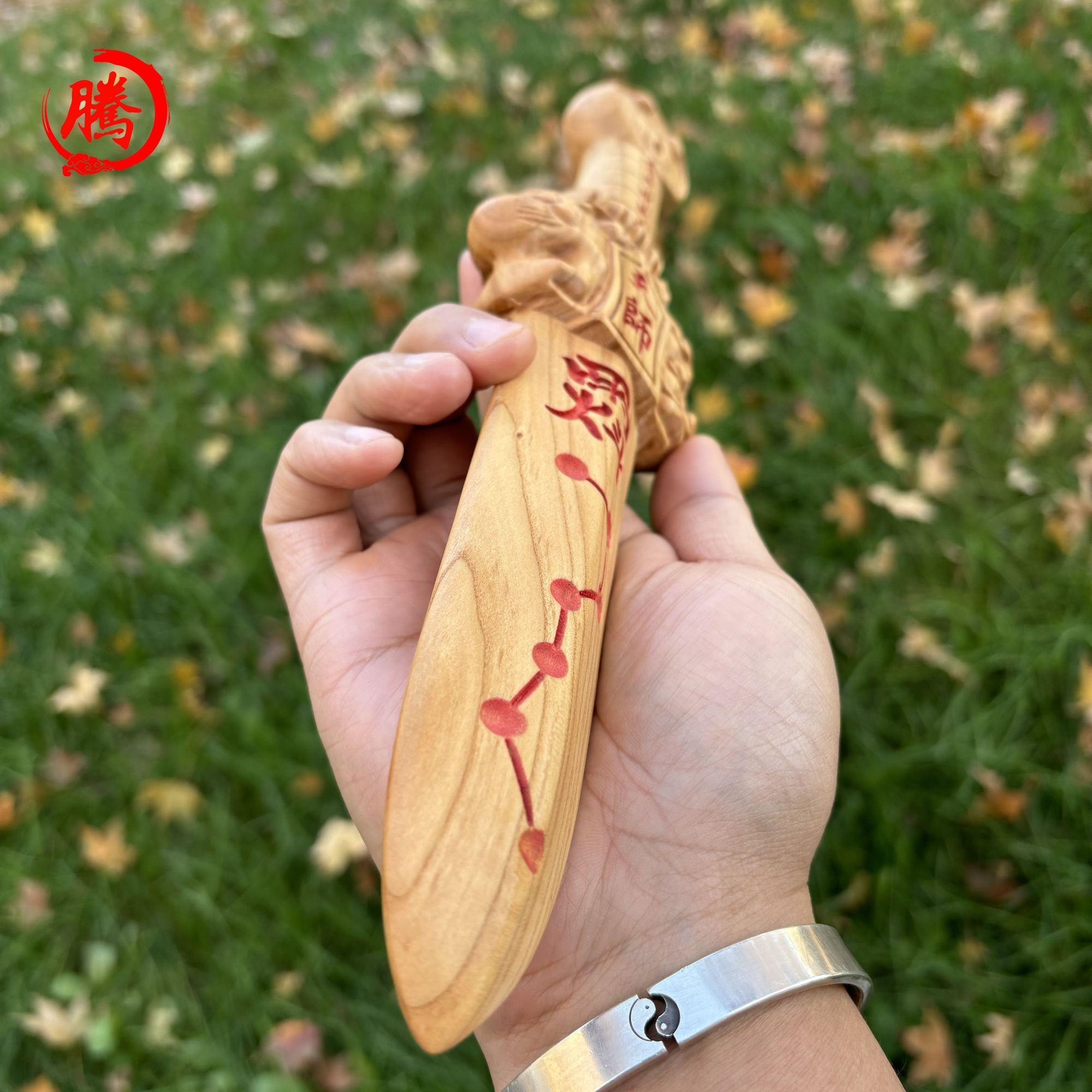 Wild Mountain Peach Wood Sword Dragon-Tiger Celestial Master Sword