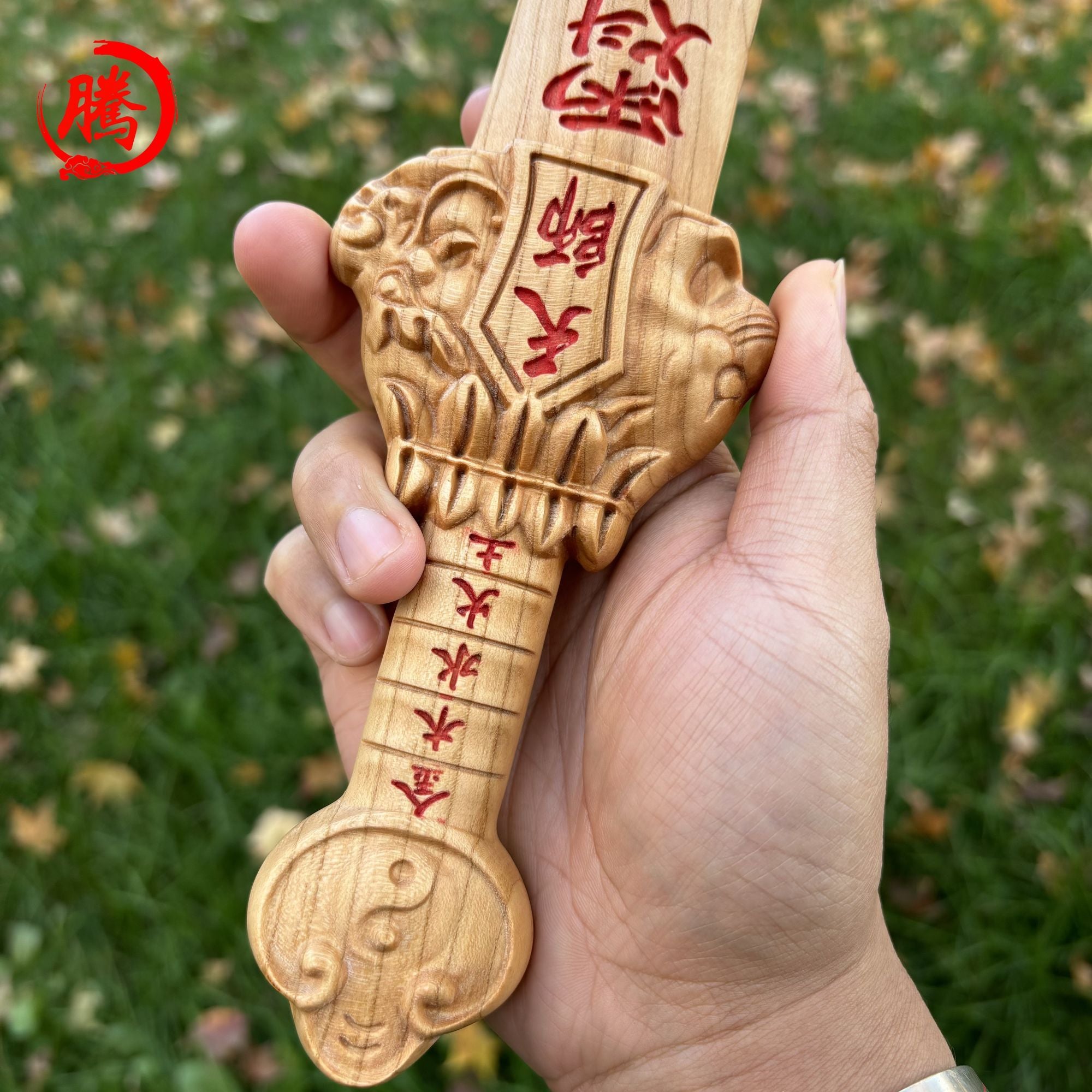 Wild Mountain Peach Wood Sword Dragon-Tiger Celestial Master Sword