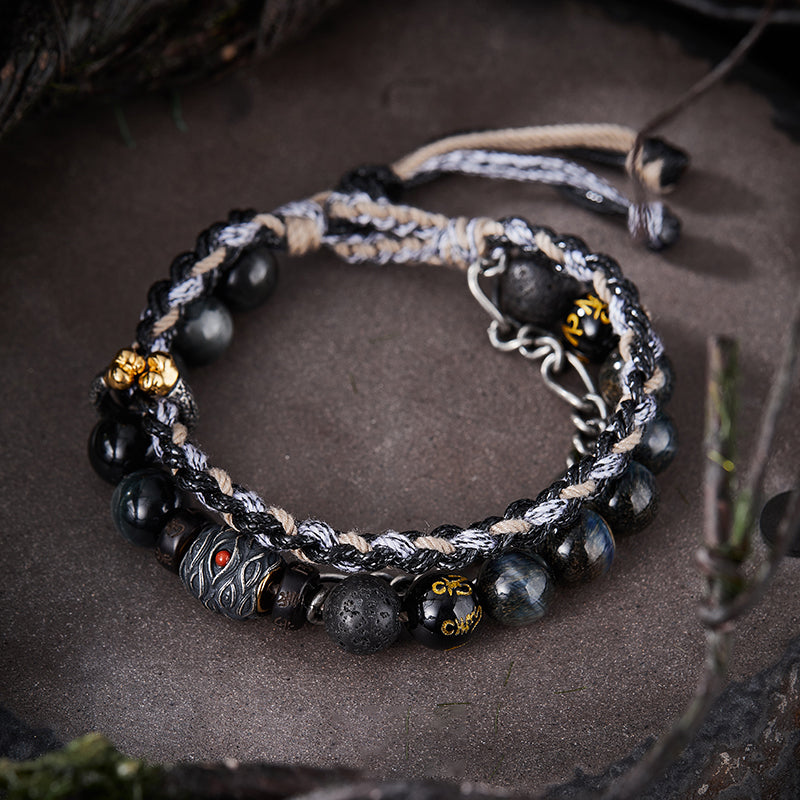 Lucky Buddha Bead Bracelet