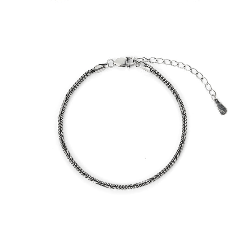 Foxtail couple bracelet