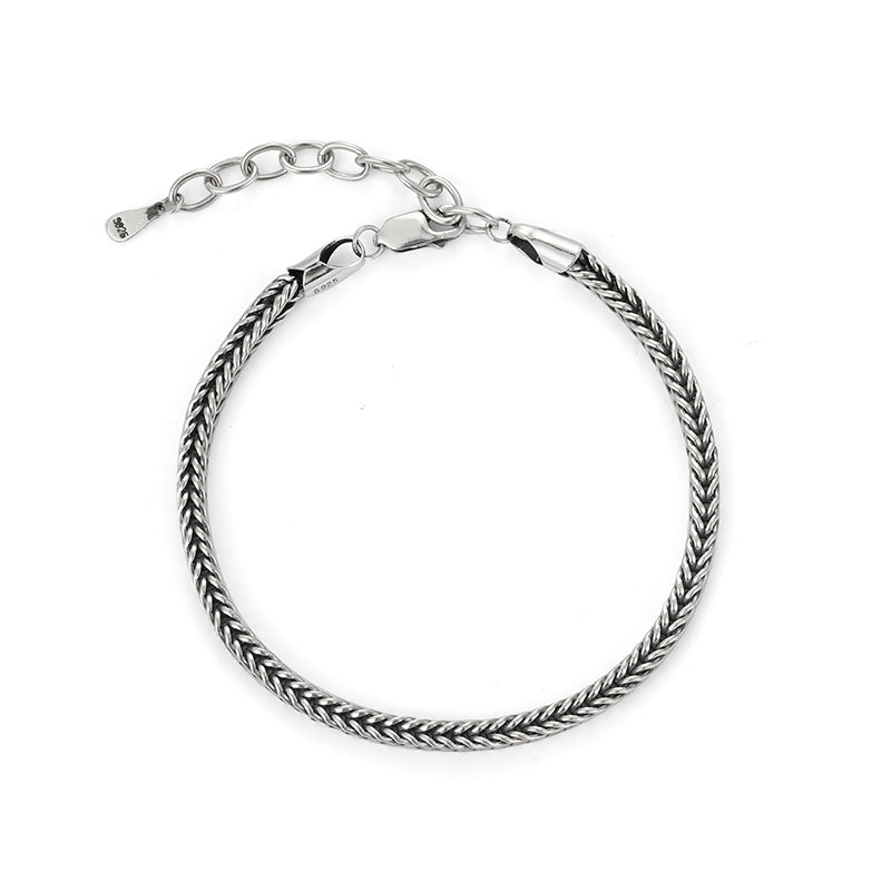 Foxtail couple bracelet