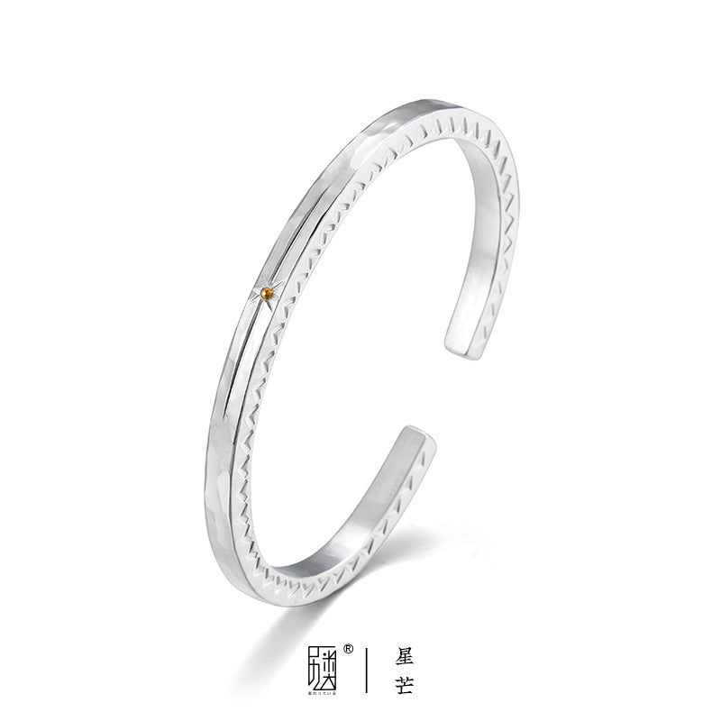 Sterling silver handmade bracelet