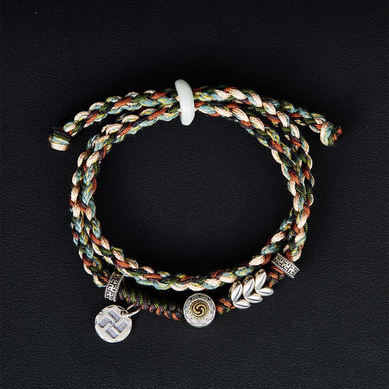 FlowofChi Everlasting Safety Bracelet | Taoist Consecrated Peace & Prosperity Bracelet