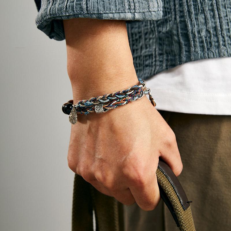 FlowOfChi Free Spirit Braided Bracelet | Taoist Consecrated Freedom & Peace Bracelet