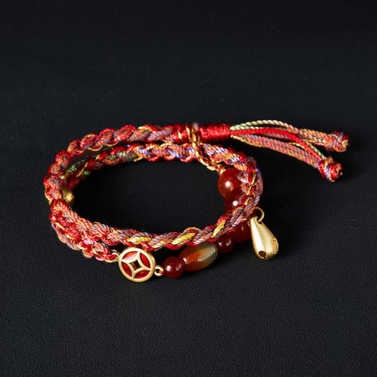 FlowofChi Wealth Flow (Qian Lai) Fortune Bracelet | Taoist Consecrated Wealth & Good Luck Bracelet